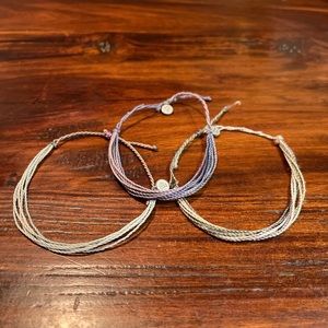 Pura Vida Bracelets Bundle (3 total)